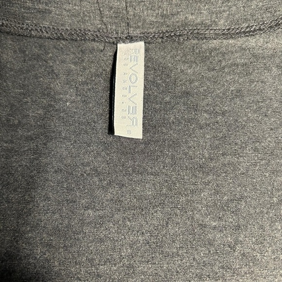 REVOLVE Los Angeles Blue Gray Waterfall Open Front Lighwt Cardigan Sz Small - Picture 5 of 8